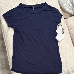 Nordstrom Navy Short Sleeve Tee